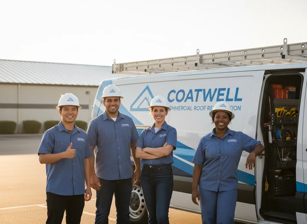 Commercial roof coating company in Clayton, ID